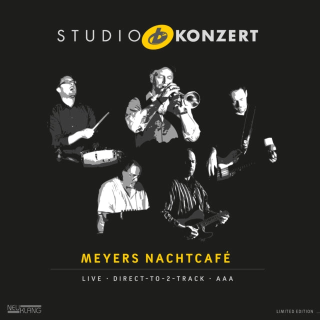 This LP Vinyl is brand new.Format: LP VinylThis item's title is: Studio KonzertArtist: Meyers NachtcafeLabel: NeuklangBarcode: 4012116415612Release Date: 9/20/2024
