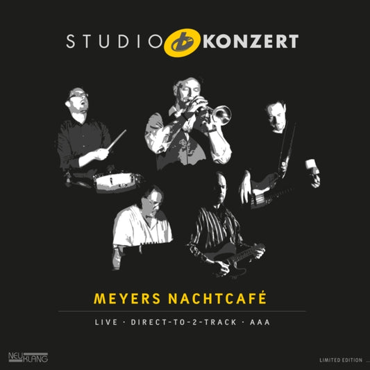 This LP Vinyl is brand new.Format: LP VinylThis item's title is: Studio KonzertArtist: Meyers NachtcafeLabel: NeuklangBarcode: 4012116415612Release Date: 9/20/2024