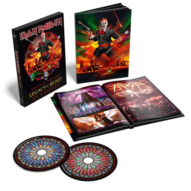 Iron Maiden - Nights Of The Dead, Legacy Of The Beast: Live In Mexico City (X) (Deluxe/2CD/Book)