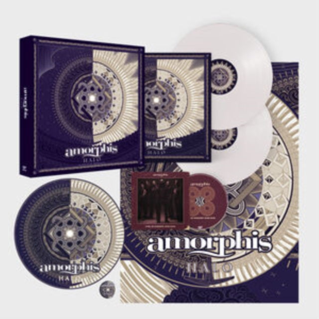 Halo (Deluxe/Boxset/White LP Vinyl/CD/Slip Mat/Poster & Borderland (Bones Gold Opaque Vinyl/2LP)