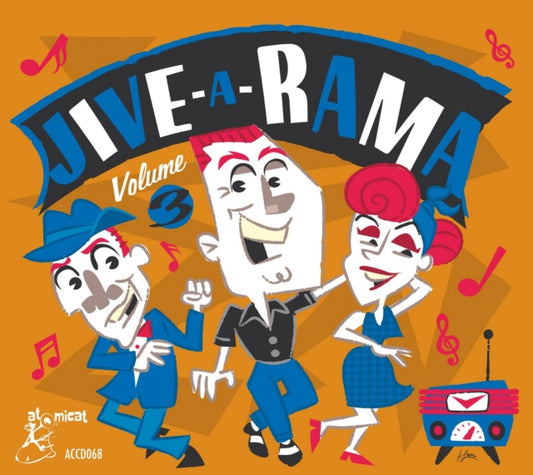 Product Image : This CD is brand new.<br>Format: CD<br>This item's title is: Jive A Rama: Volume 3<br>Artist: Various Artists<br>Label: ATOMICAT<br>Barcode: 4260072725843<br>Release Date: 12/9/2022