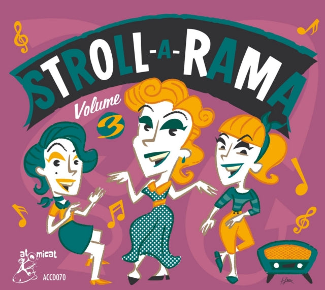 Product Image : This CD is brand new.<br>Format: CD<br>This item's title is: Stroll A Rama: Volume 3<br>Artist: Various Artists<br>Label: ATOMICAT<br>Barcode: 4260072725867<br>Release Date: 12/9/2022
