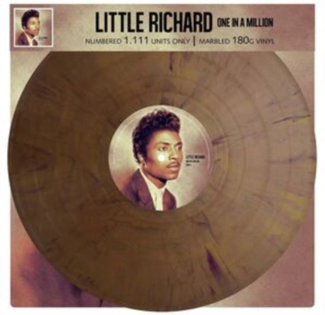 Product Image : This LP Vinyl is brand new.<br>Format: LP Vinyl<br>Music Style: Classic Rock<br>This item's title is: One In A Million (Marbled LP Vinyl)<br>Artist: Little Richard<br>Label: MAGIC OF VINYL<br>Barcode: 4260494436013<br>Release Date: 9/4/2020