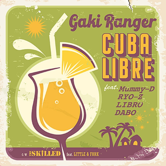 Product Image : This 7 inch Vinyl is brand new.<br>Format: 7 inch Vinyl<br>Music Style: Pop Rap<br>This item's title is: Cuba Libre Feat. Mummy-D, Ryo-Z, Libro ＆ Dabo / The Skilld Feat. Little & Fork<br>Artist: Gaki Ranger<br>Label: SHINONOME RECORDS / JCC TOKYO<br>Barcode: 4560236389257<br>Release Date: 11/11/2022