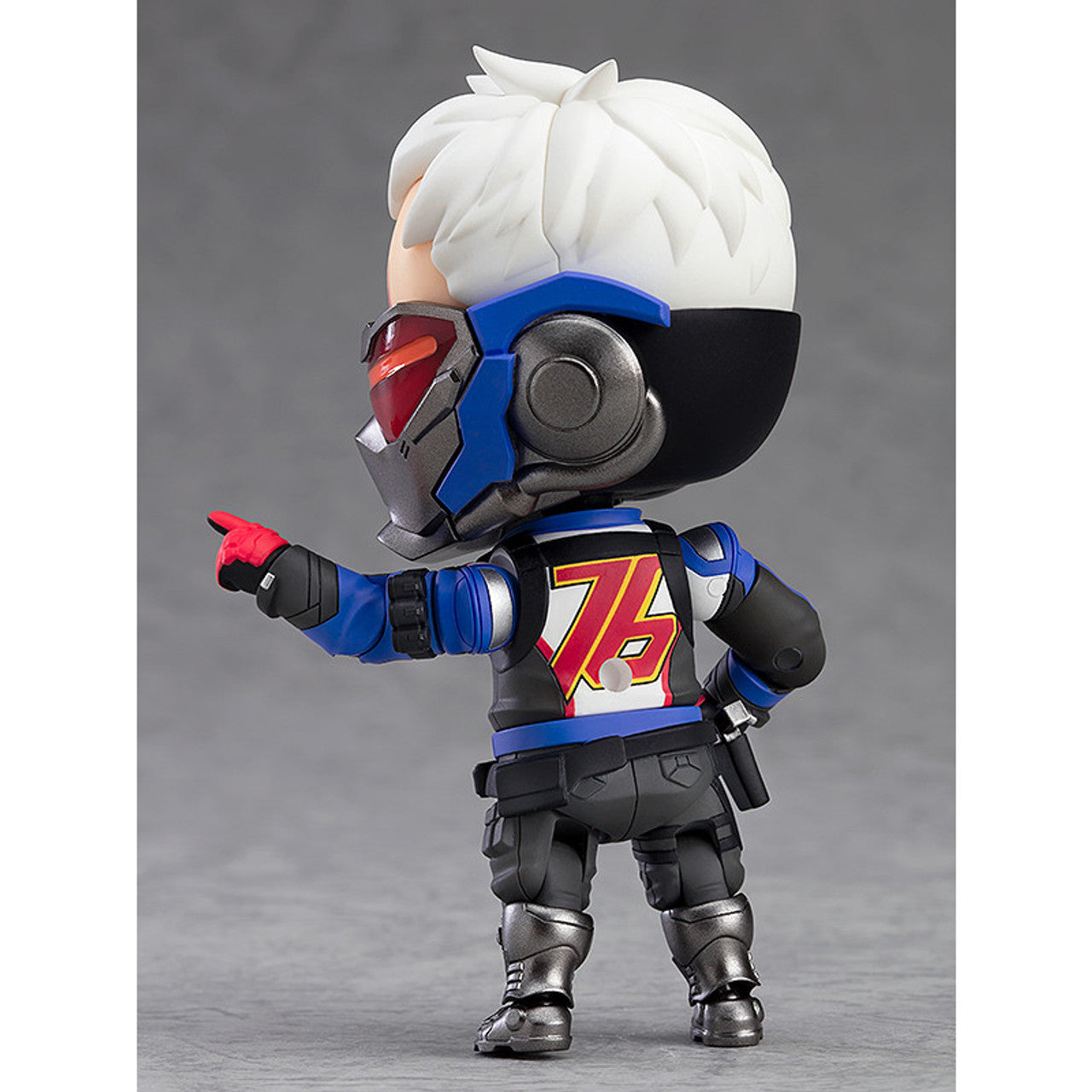 This is brand new."We're all soldiers now." From the globally popular multiplayer team based shooter Overwatch®, comes the ninth Nendoroid figure from the series - Soldier: 76! The figure is fully articulated and his mask can be detached allowing for all sorts of display options.