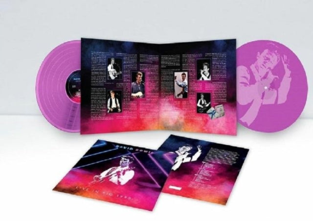 This is a 2 LP Vinyl SKU bundle.
1.This LP Vinyl is brand new.Format: LP VinylMusic Style: GlamThis item's title is: Live In Rio 1990 (Pink LP Vinyl/180G/Limited)Artist: David BowieLabel: PROTUSBarcode: 4755581301126Release Date: 1/21/2022
2.This LP Vinyl is brand new.