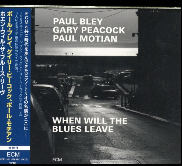 Product Image : This CD is brand new.<br>Format: CD<br>Music Style: Contemporary Jazz<br>This item's title is: When Will The Blues Leave (Live At Aula Magna Sts. Lugano-Trevano / 1999)<br>Artist: Paul Bley<br>Barcode: 4988031333815<br>Release Date: 6/5/2019