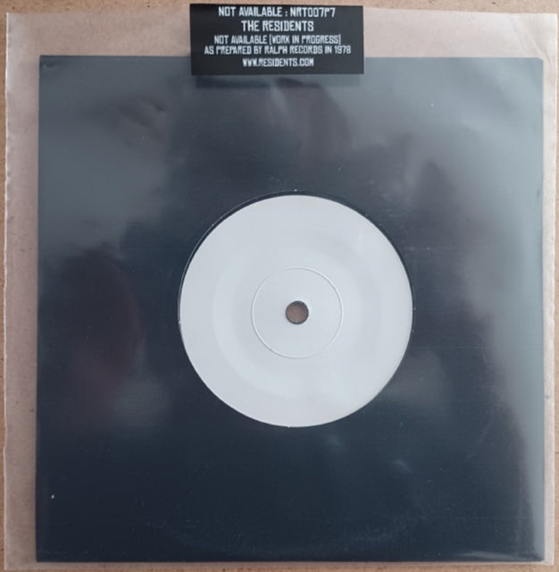 This 7 Inch Vinyl is brand new.Format: 7 Inch VinylMusic Style: AvantgardeThis item's title is: Not Available (Work In Progress) As Prepared By Ralph Records In 1978Artist: ResidentsLabel: CRYPTIC CORPBarcode: 5013929360747Release Date: 7/7/2023