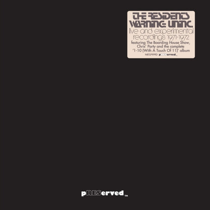 Wormwood (2LP) & Warning: Uninc.: Live & Experimental Recordings 1971-1972 (2LP)