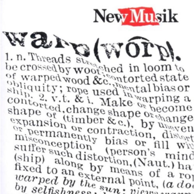 Product Image : This CD is brand new.<br>Format: CD<br>Music Style: Synth-pop<br>This item's title is: Warp<br>Artist: New Musik<br>Barcode: 5013929778320<br>Release Date: 1/17/2011