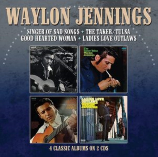 This is a 3 CD SKU bundle.
1.This CD is brand new.Format: CDThis item's title is: Singer Of Sad Songs / The Taker-Tulsa / Good Hearted Woman / Ladies Love OutlawsArtist: Waylon JenningsBarcode: 5013929800021Release Date: 7/16/2021
2.This CD is brand new.