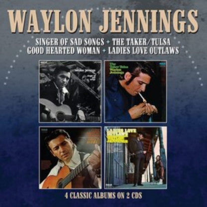 This is a 2 CD SKU bundle.
1.This CD is brand new.Format: CDThis item's title is: Singer Of Sad Songs / The Taker-Tulsa / Good Hearted Woman / Ladies Love OutlawsArtist: Waylon JenningsBarcode: 5013929800021Release Date: 7/16/2021
2.This CD is brand new.