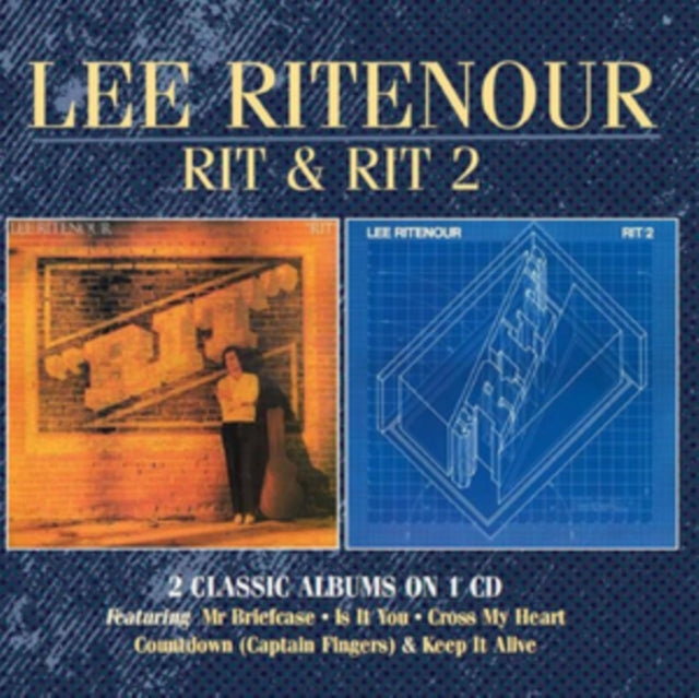 This CD is brand new.Format: CDMusic Style: Jazz-FunkThis item's title is: Rit / Rit 2Artist: Lee RitenourLabel: ROBINSONGSBarcode: 5013929950320Release Date: 10/9/2015