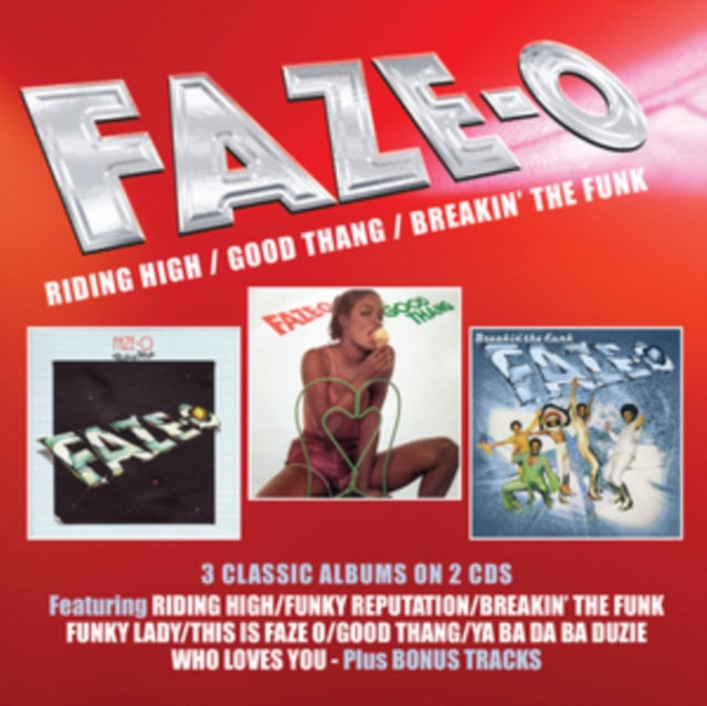 This CD is brand new.Format: CDThis item's title is: Riding High / Good Thang / Breakin’ The FunkArtist: Faze-OBarcode: 5013929956629Release Date: 12/1/2023