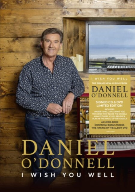 Product Image : This CD is brand new.<br>Format: CD<br>This item's title is: I Wish You Well (Super Deluxe Edition/Signed)<br>Artist: Daniel O'donnell<br>Barcode: 5014797907836<br>Release Date: 11/4/2022