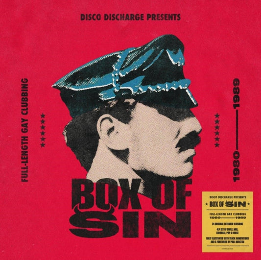 This LP Vinyl is brand new.Format: LP VinylMusic Style: Dance-popThis item's title is: Disco Discharge Presents Box Of Sin (140G/4LP Boxset)Artist: Various ArtistsLabel: DEMON RECORDS CURATED COMPILATBarcode: 5014797909557Release Date: 9/29/2023