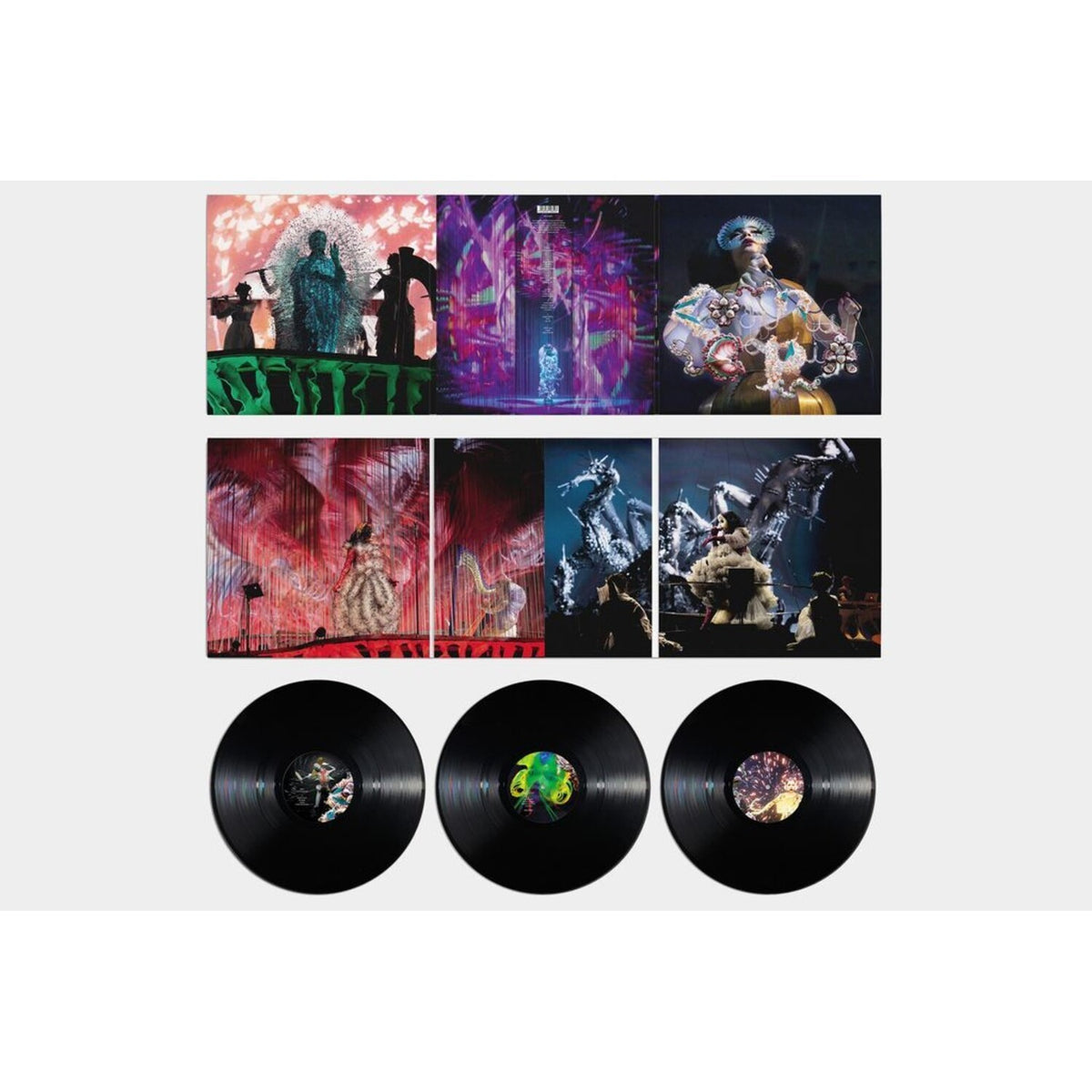 Homogenic & Greatest Hits & Cornucopia: Live (Heavyweight Vinyl/3LP) & Bastards: Remix