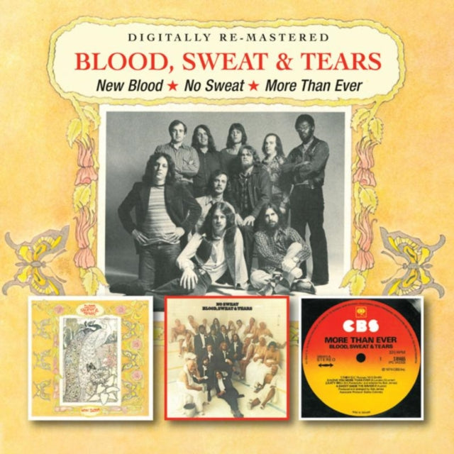 This CD is brand new.Format: CDMusic Style: Jazz-RockThis item's title is: New Blood / No Sweat / More Than Ever (Remastered)Artist:  Sweat & Tears BloodBarcode: 5017261210746Release Date: 11/12/2012