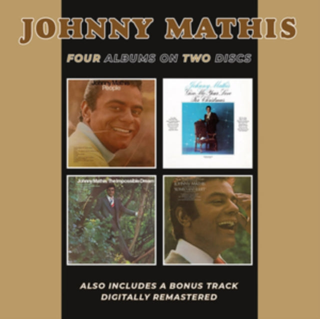 This CD is brand new.Format: CDMusic Style: VocalThis item's title is: People / Give Me Your Love For Christmas / Impoossible Dream / Love Theme From Romeo & JulietArtist: Johnny MathisBarcode: 5017261214522Release Date: 5/14/2021