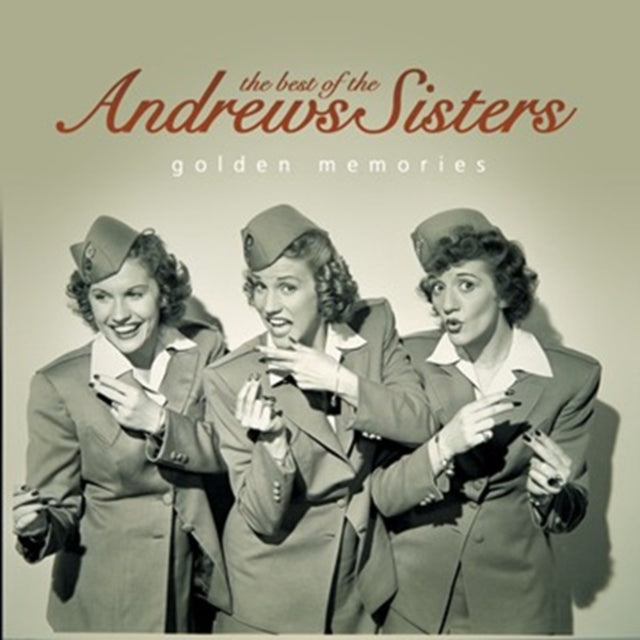 Product Image : This CD is brand new.<br>Format: CD<br>Music Style: Easy Listening<br>This item's title is: Best Of Andrews Sisters: Golden Memories<br>Artist: Andrews Sisters<br>Barcode: 5022508225148<br>Release Date: 4/24/2012