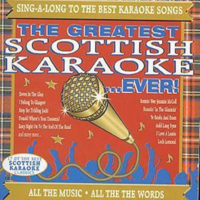 This CD is brand new.Format: CDThis item's title is: Greatest Scottish Karaoke Ever / VariousArtist: Various ArtistsBarcode: 5022810167129Release Date: 11/20/1998
