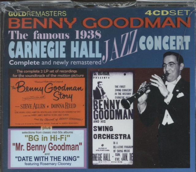 Product Image : This CD is brand new.<br>Format: CD<br>Music Style: Swing<br>This item's title is: Complete 1938 Carnegie Hall Concert<br>Artist: Benny Goodman<br>Label: AVID UK<br>Barcode: 5022810215127<br>Release Date: 10/16/2006