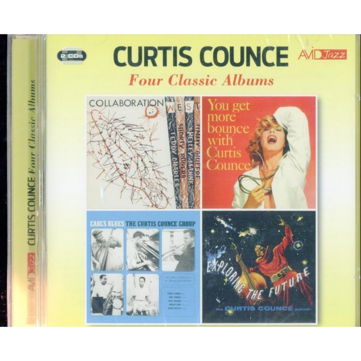 4 Classic Albums: Collaboration West / You Get More Bounce / Exploring The Future / Carl's Blues