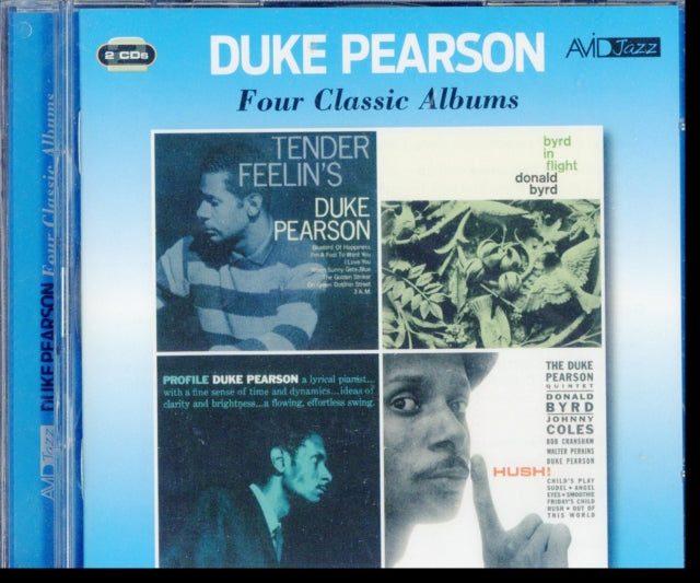 This CD is brand new.Format: CDThis item's title is: 4 Classic Albums: Tender Feelin's / Byrd In Flight / Profile / HushArtist: Duke PearsonLabel: Avid JazzBarcode: 5022810713326Release Date: 6/3/2016