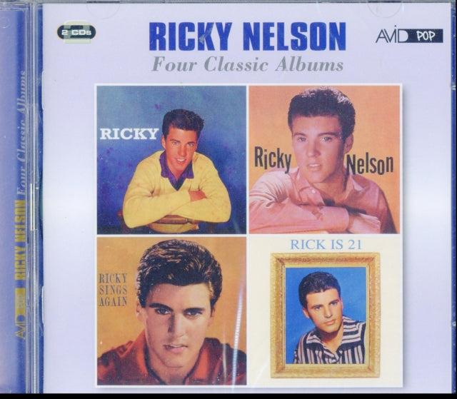 This CD is brand new.Format: CDMusic Style: RockabillyThis item's title is: 4 Classic Albums: Ricky / Ricky Nelson / Ricky Sings Again / Rick Is 21Artist: Ricky NelsonLabel: Avid EntertainmentBarcode: 5022810714125Release Date: 7/1/2016