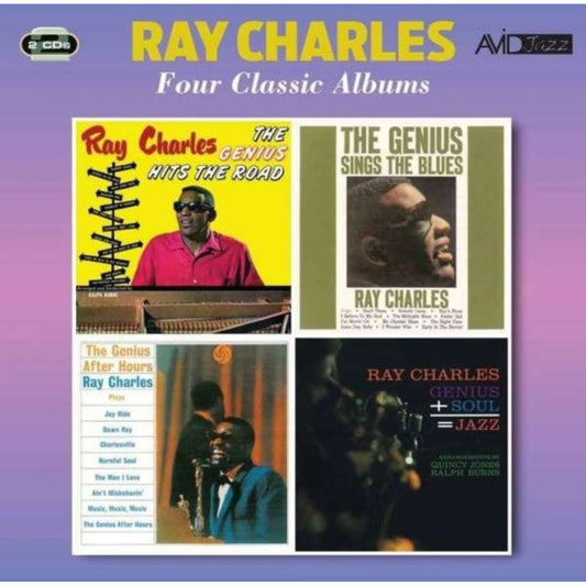 4 Classic Albums (Genius Hits The Road / Genius Sings The Blues / Genius After Hours / Genius)