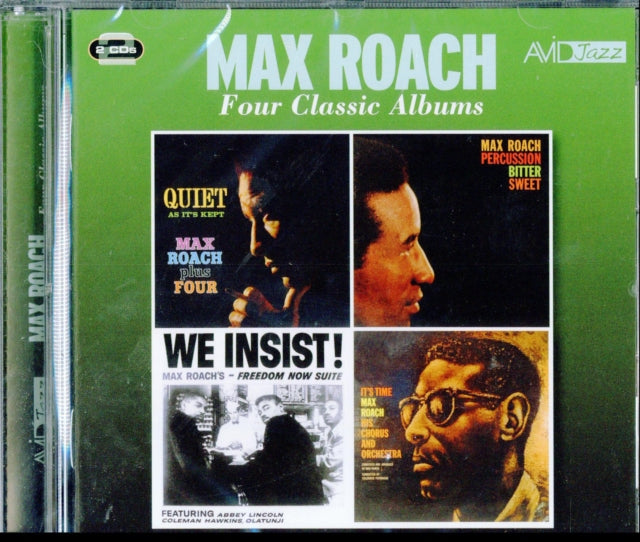 This CD is brand new.Format: CDThis item's title is: Quiet As It's Kept / Percussion Bittersweet / We Insist Freedom Suite / It's TimeArtist: Max RoachLabel: Avid JazzBarcode: 5022810720423Release Date: 10/6/2017