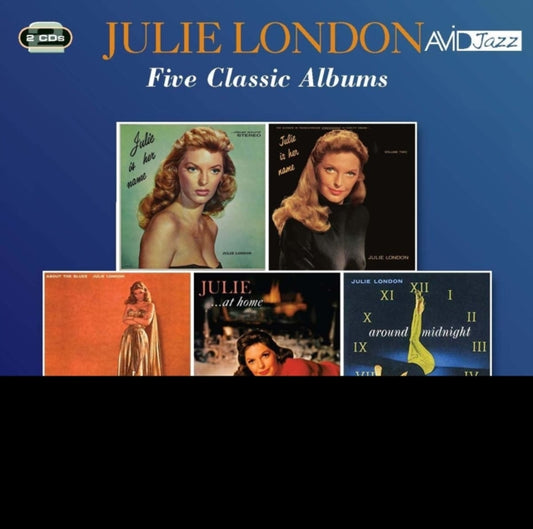 This CD is brand new.Format: CDMusic Style: VocalThis item's title is: Julie Is Her Name / Julie Is Her Name Vol 2 / About The Blues / Julie…At Home / Around MidnightArtist: Julie LondonLabel: AVID JAZZBarcode: 5022810728924Release Date: 11/1/2019