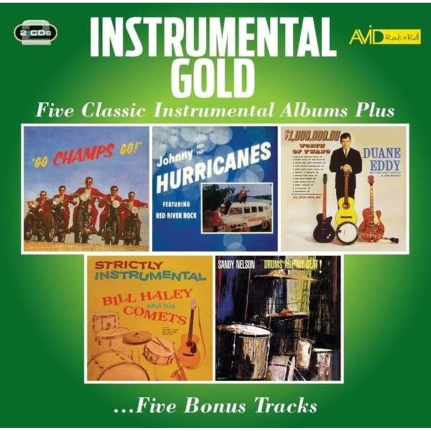 Go Champs Go / Johnny & The Hurricanes / $1,000,000 Worth Of Twang / Strictly Instrumental / Drums