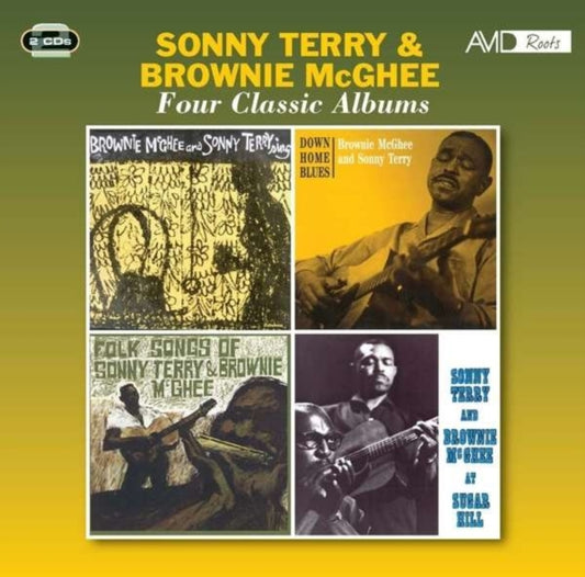 Sonny & Brownie Mcghee Terry - Sing / Down Home Blues / Folk Songs Of Sonny Terry & Brownie Mcghee / At Sugar Hill - CD