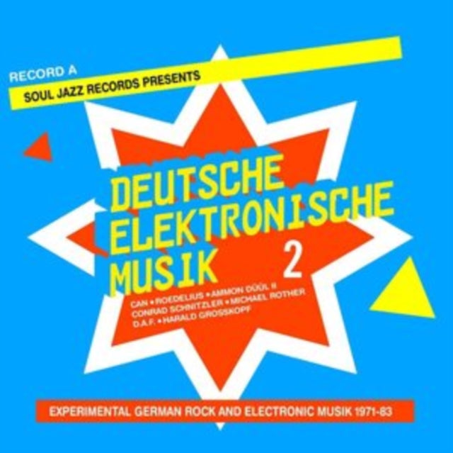 This LP Vinyl is brand new.Format: LP VinylThis item's title is: Deutsche Elektronische Musik 2: Experimental German Rock & Electronic Music 1971-83 (Record A)Artist: Soul Jazz Records PresentsBarcode: 5026328004945Release Date: 8/5/2022