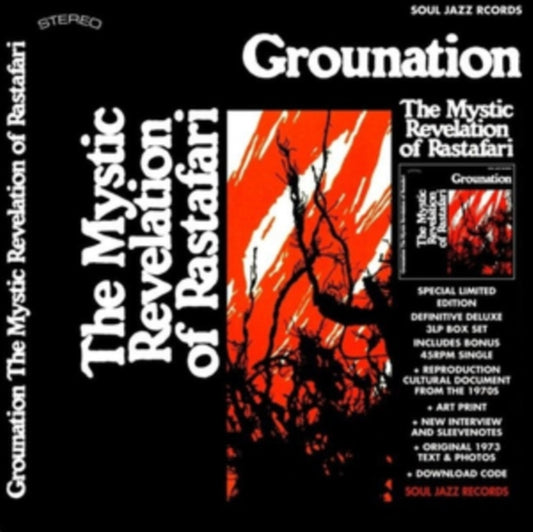 This LP Vinyl is brand new.Format: LP VinylMusic Style: Roots ReggaeThis item's title is: Grounation (Deluxe Edition/3LP)Artist: Mystic Revelation Of RastafariLabel: SOUL JAZZ RECORDSBarcode: 5026328004952Release Date: 9/23/2022