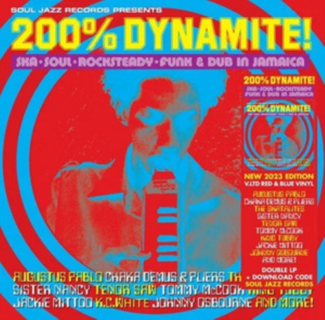 This LP Vinyl is brand new.Format: LP VinylMusic Style: DancehallThis item's title is: 200% Dynamite! Ska, Soul, Rocksteady, Funk & Dub In Jamaica (2LP)Artist: Soul Jazz Records PresentsLabel: Soul Jazz RecordsBarcode: 5026328605173Release Date: 2/9/2024