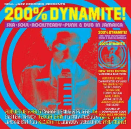 This LP Vinyl is brand new.Format: LP VinylMusic Style: DancehallThis item's title is: 200% Dynamite! Ska, Soul, Rocksteady, Funk & Dub In Jamaica (2LP)Artist: Soul Jazz Records PresentsLabel: Soul Jazz RecordsBarcode: 5026328605173Release Date: 2/9/2024