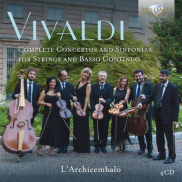 Product Image : This CD is brand new.<br>Format: CD<br>Music Style: Baroque<br>This item's title is: Vivaldi: Complete Concertos & Sinfonias For Strings & Basso Continuo<br>Artist: L'archicembalo<br>Barcode: 5028421958354<br>Release Date: 6/7/2019