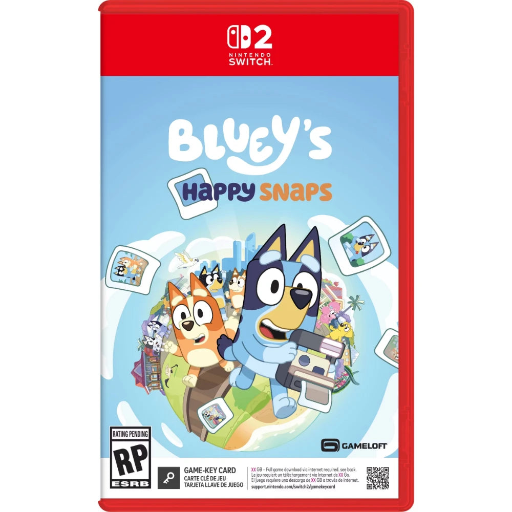 Bluey's Happy Snaps - Switch 2 (Game-Key Card)
