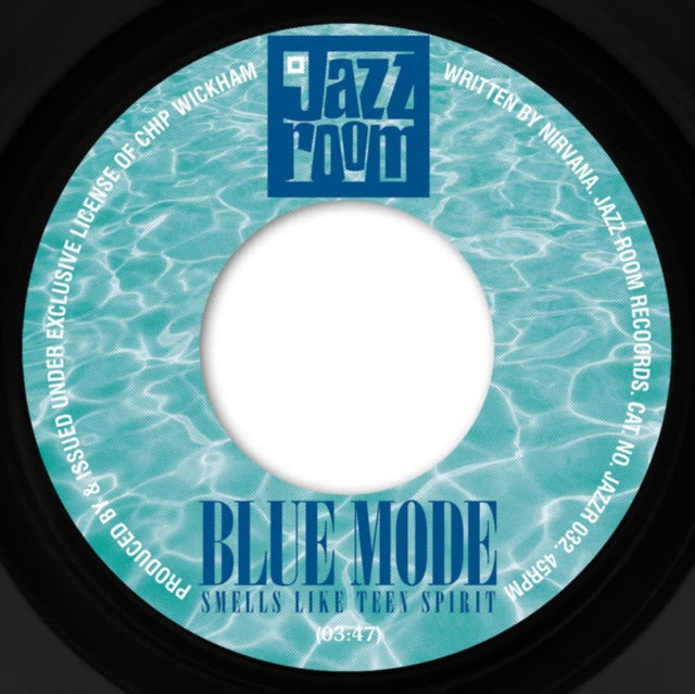 Product Image : This 7 inch Vinyl is brand new.<br>Format: 7 inch Vinyl<br>Music Style: Latin Jazz<br>This item's title is: Smells Like Teen Spirit<br>Artist: Blue Mode<br>Label: Jazz Room Records<br>Barcode: 5050580816930<br>Release Date: 2/23/2024