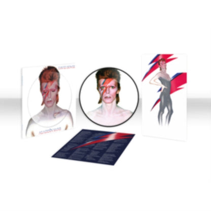 David Bowie - Aladdin Sane (2013 Remaster) (Picture Disc) & Hunky Dory - LP Vinyl Bundle
