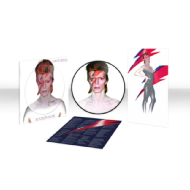 David Bowie - Heroes (2017 Remaster) & Aladdin Sane (2013 Remaster) (Picture Disc) - LP Vinyl Bundle