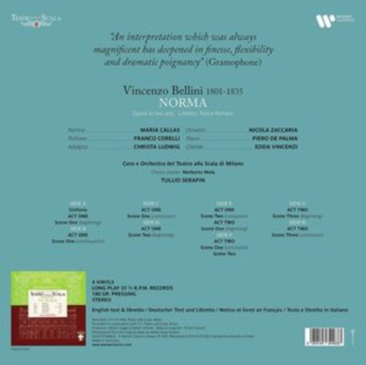 This LP Vinyl is brand new.Format: LP VinylMusic Style: OperaThis item's title is: Bellini: NormaArtist: Coro Del Teatro Alla Scala Di MilanoLabel: WARNER CLASSICSBarcode: 5054197344633Release Date: 3/10/2023