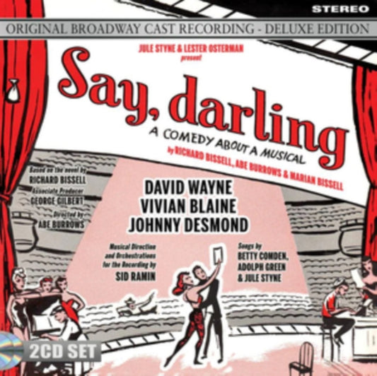 This CD is brand new.Format: CDThis item's title is: Say, Darling (Original Broadway Cast) (Deluxe Edition) (2CD)Artist: Various ArtistsBarcode: 5055122190981Release Date: 6/30/2023