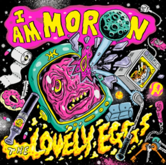 This LP Vinyl is brand new.Format: LP VinylMusic Style: Indie RockThis item's title is: I Am Moron (Neon Yellow LP Vinyl)Artist: Lovely EggsLabel: EGG RECORDSBarcode: 5055869546829Release Date: 5/29/2020