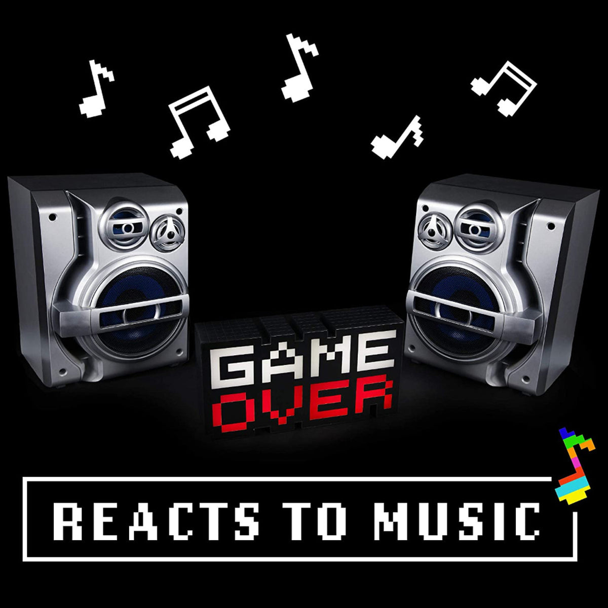 This is brand new.GAME OVER: Fans of vintage video games will love this light! Featuring the words “game over,” this light recalls back to gaming in the past.