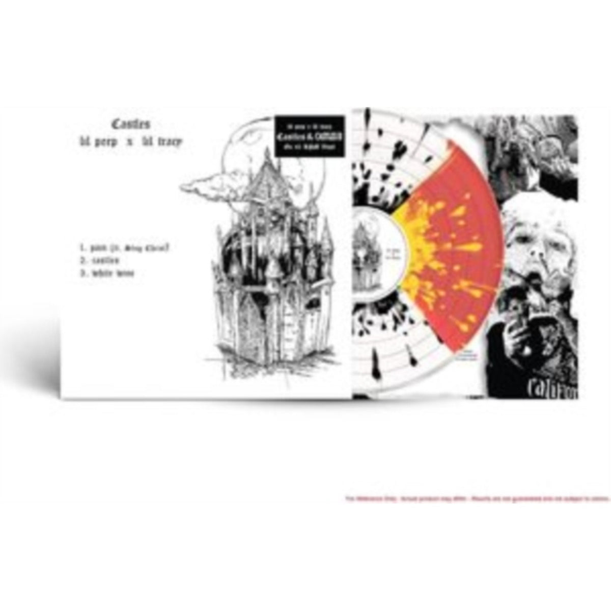 Castles I & Ii (White With Black Splatter/Red With Yellow Splatter LP Vinyl)