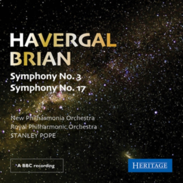 This CD is brand new.Format: CDThis item's title is: Havergal Brian - Symphony No. 3 & Symphony No. 17Artist:  New Philharmonic Orchestra & Royal Philharmonic Orchestra Stanley PopeBarcode: 5060332662708Release Date: 2/25/2022