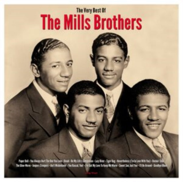 This LP Vinyl is brand new.Format: LP VinylMusic Style: VocalThis item's title is: Very Best Of The Mills Brothers (180G)Artist: Mills BrothersLabel: NOT NOW RECORDSBarcode: 5060397602411Release Date: 9/9/2022